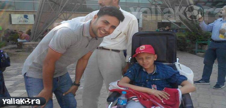محمد إبراهيم بمستشفي السرطان